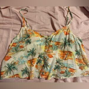 Forever 21 tropical top